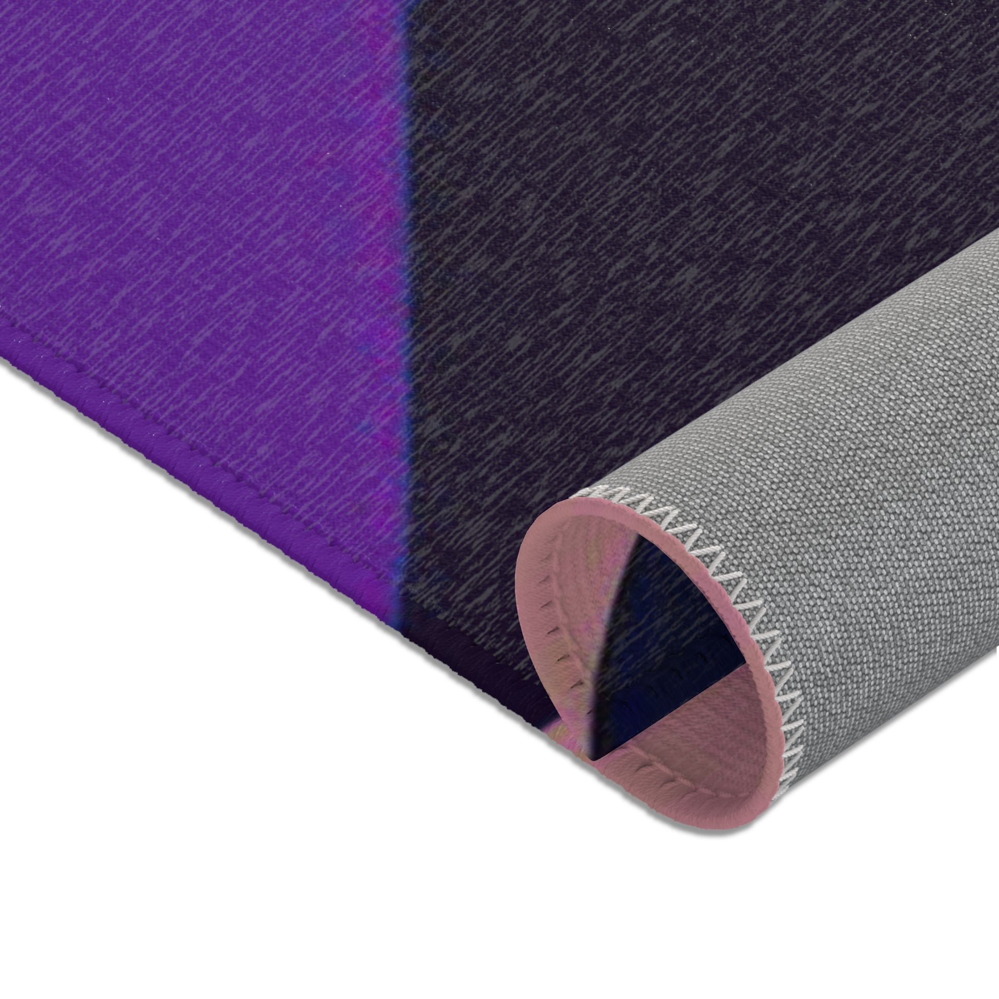 Amethyst Symmetry: Geometric Pattern Area Rug showcases vibrant colors and elegant design, enhancing any room's decor.