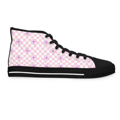 Women's Pastel Petal High Top Sneakers