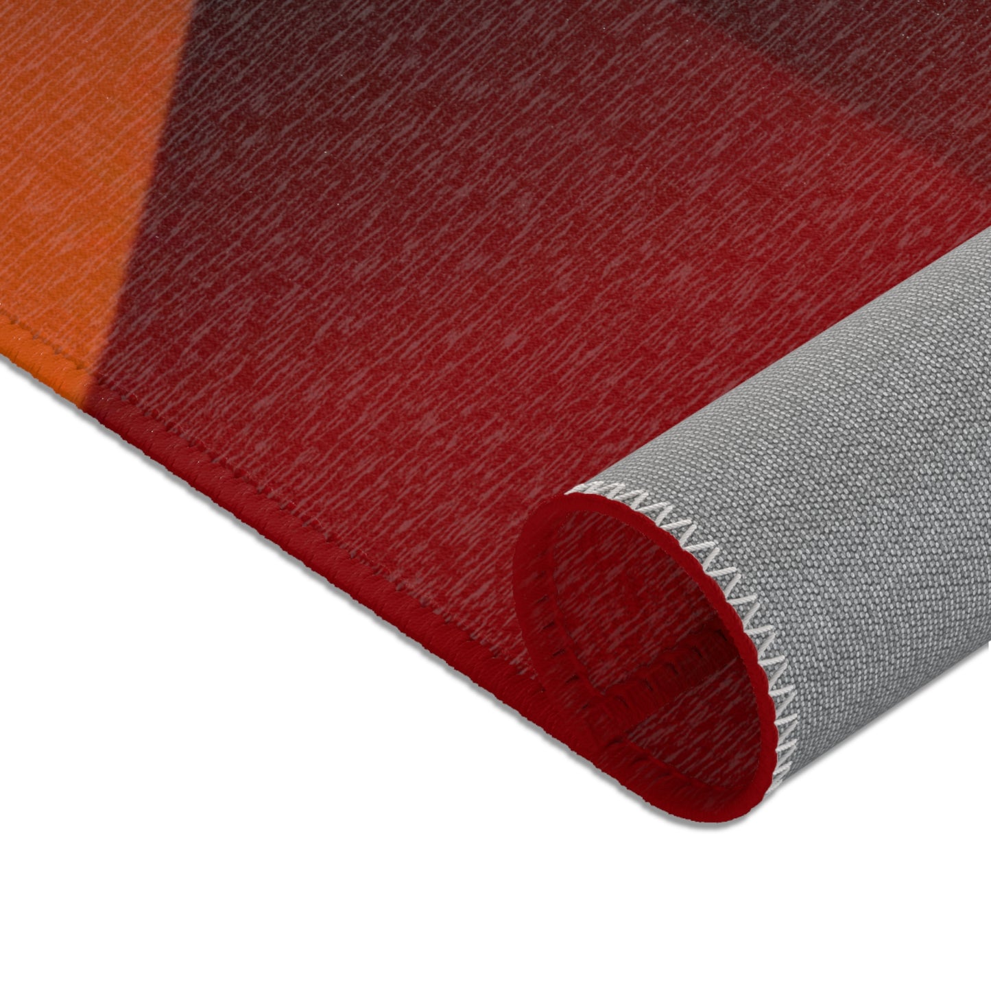 Angular Descent: Abstract Hues Area Rug features vibrant colors and sharp designs, perfect for elevating your space.