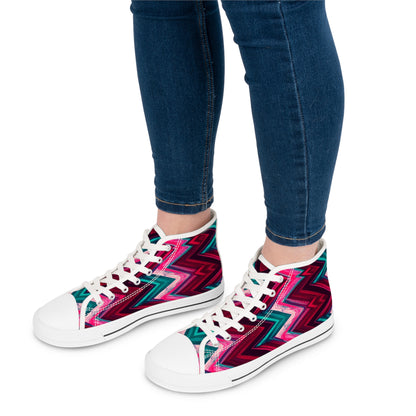 Women's Zigzag Energy High Top Sneakers