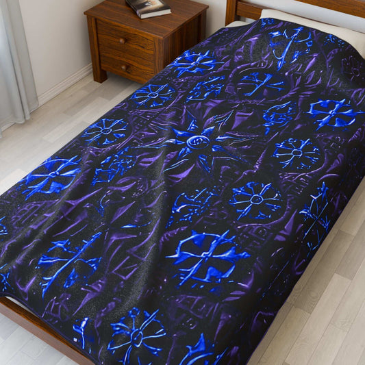 Shadowed Relics Plush Velveteen Blanket