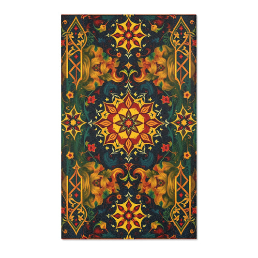 Radiate Through The Ruins Symbolic Area Rug