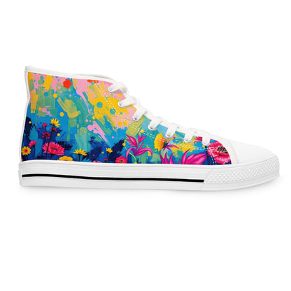 Women's Electric Burst High Top Sneakers