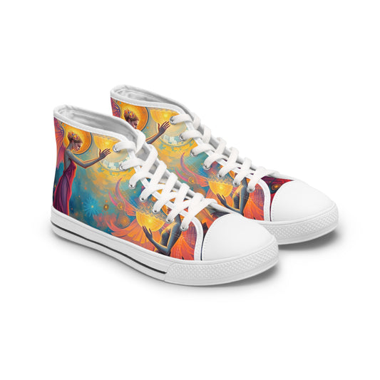 Women's Winged Dream High Top Sneakers