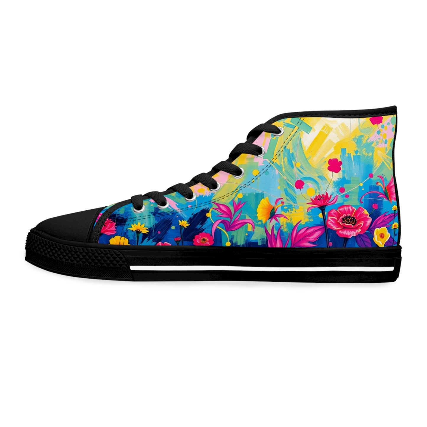 Women's Electric Burst High Top Sneakers